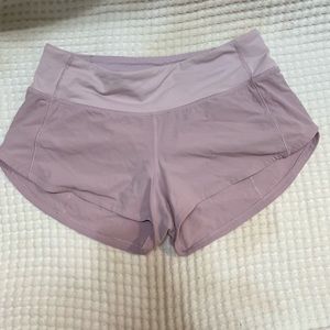 Lavender Lululemon shorts